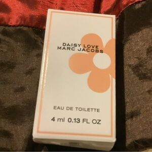 Marc Jacobs Mini Daisy Floral Clear Bottle with White Cap